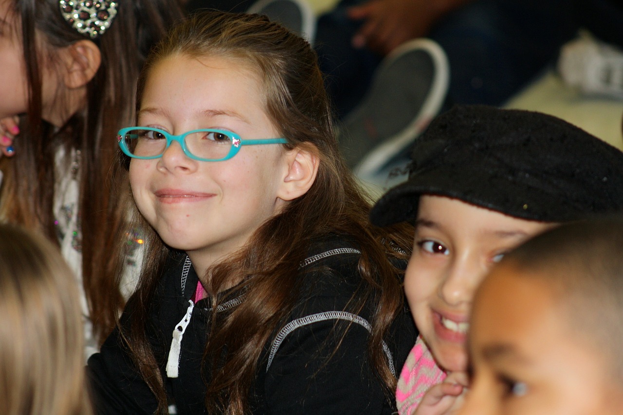 Students sitting in a group